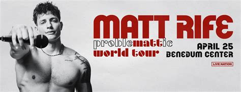 matt rife savannah ga|Matt Rife The ProbleMATTic World Tour 